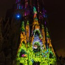 Sagrada Familia, light and sound